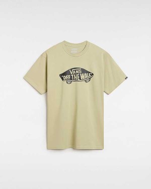 Beige Men Vans Style 76 T Shirts Australia | VN5178943