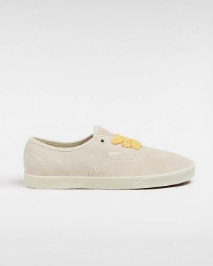 Beige Women Vans Authentic Lowpro Sneakers Australia | VN8625197