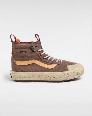 Beige Women Vans MTE Sk8-Hi Waterproof Shoes Australia | VN3685940