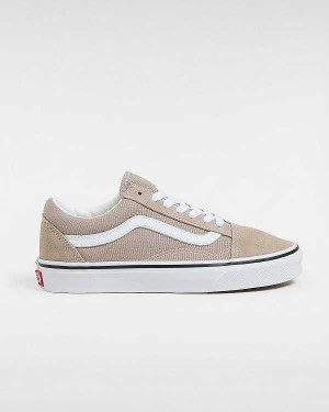 Beige Women Vans Old Skool Sneakers Australia | VN7540963