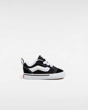 Black Kids' Vans Knu Skool (1-4 Years) Sneakers Australia | VN1824963