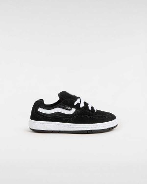 Black Kids' Vans Speed (8-14 years) Skate Shoes Australia | VN3265170