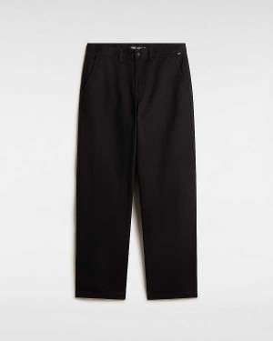 Black Men Vans Authentic Chino Baggy Pants Australia | VN4380672