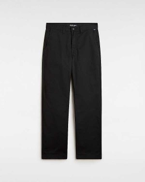 Black Men Vans Authentic Chino Relaxed Pants Australia | VN0519643