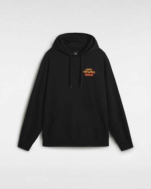 Black Men Vans Bouya Hoodie Australia | VN0846351