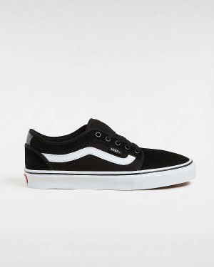 Black Men Vans Chukka Low Sidestripe Skate Shoes Australia | VN5731468