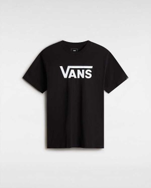 Black Men Vans Classic T Shirts Australia | VN8421536