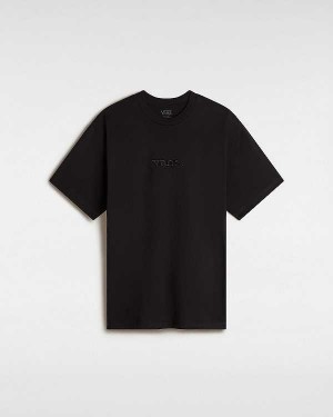 Black Men Vans Essential Loose T Shirts Australia | VN7814259