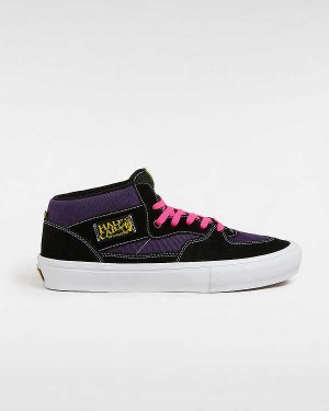 Black Men Vans Half Cab Skate Shoes Australia | VN2164035