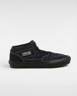 Black Men Vans Half Cab Web Skate Shoes Australia | VN8960432