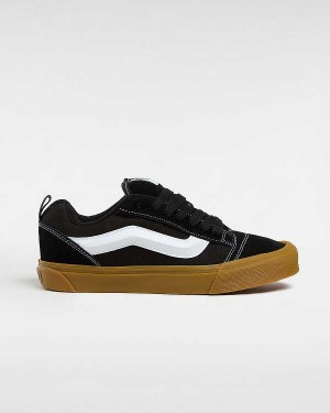 Black Men Vans Knu Skool Sneakers Australia | VN6285094