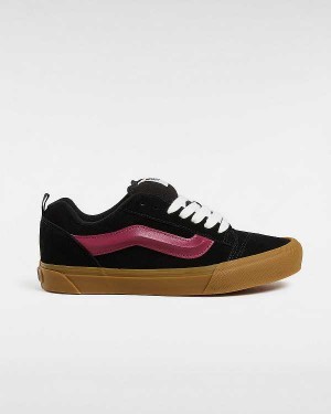 Black Men Vans Knu Skool Sneakers Australia | VN6839410