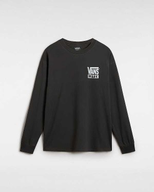 Black Men Vans MTE Brain Storms Study Long Sleeve T Shirts Australia | VN9145378