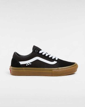 Black Men Vans Old Skool Skate Shoes Australia | VN5796420