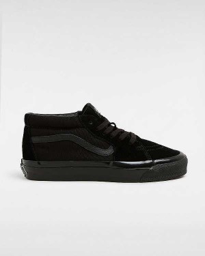 Black Men Vans Premium Sk8-Mid 83 Sneakers Australia | VN2135906