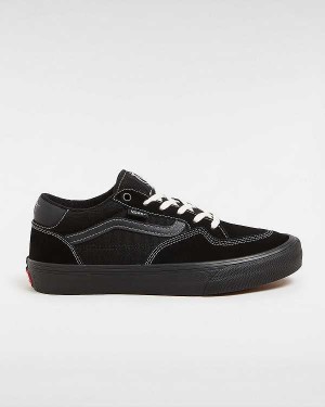 Black Men Vans Rowan Sneakers Australia | VN5073482