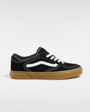 Black Men Vans Rowley Classic Sneakers Australia | VN2981564