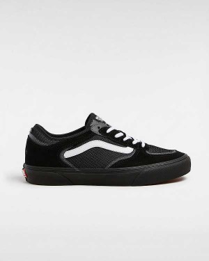 Black Men Vans Rowley Skate Shoes Australia | VN8257390