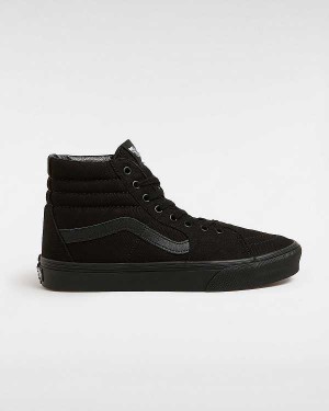 Black Men Vans Sk8-Hi Sneakers Australia | VN9250783