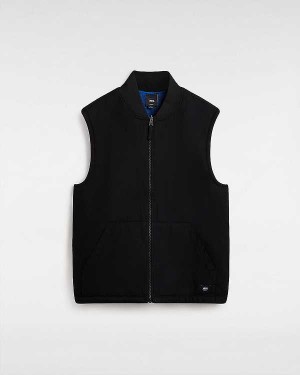 Black Men Vans Talbot Reversible Vest Australia | VN3824961