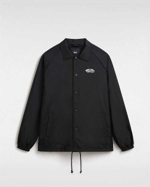 Black Men Vans Torrey Jacket Australia | VN5348176