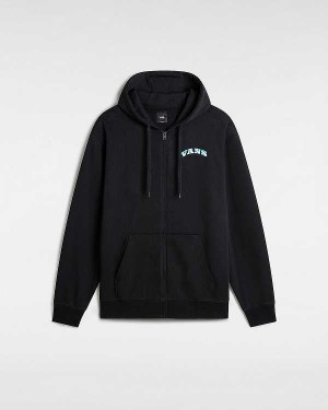 Black Men Vans True Waves Hoodie Australia | VN0273864