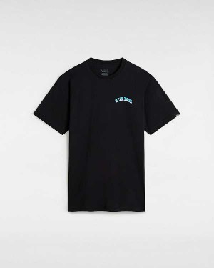 Black Men Vans True Waves T Shirts Australia | VN0356412