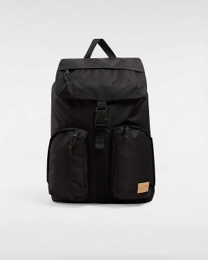 Black Unisex Vans Field Trippin Backpacks Australia | VN2735491