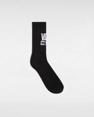 Black Unisex Vans MTE Crestline Crew (1 Pair) Socks Australia | VN2375168