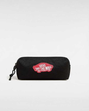 Black Unisex Vans Off The Wall Pencil Pouches Australia | VN1352678