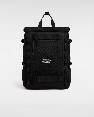 Black Unisex Vans Sherwin Backpacks Australia | VN4237801