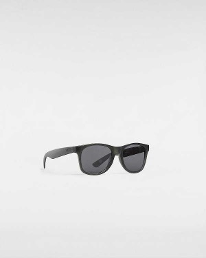 Black Unisex Vans Spicoli 4 Shades Sunglasses Australia | VN6508174