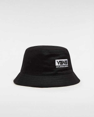 Black Unisex Vans Undertone Hats Australia | VN8763942