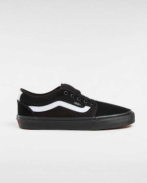 Black Women Vans Chukka Low Sidestripe Skate Shoes Australia | VN2158934