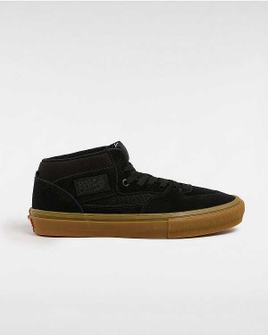 Black Women Vans Half Cab Skate Shoes Australia | VN4278513