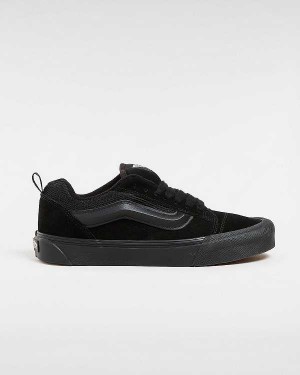 Black Women Vans Knu Skool Skate Shoes Australia | VN7431582