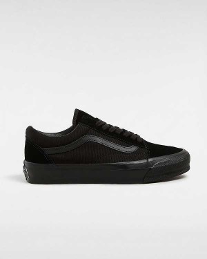 Black Women Vans Premium Old Skool Skate Shoes Australia | VN8609251