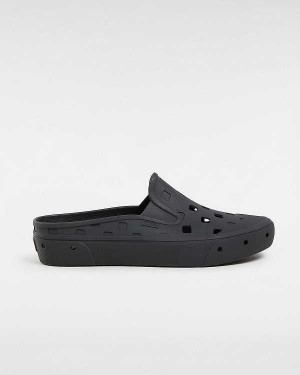 Black Women Vans Slip-On TRK MTE Mules Australia | VN2649853