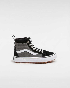 Black / Grey Kids' Vans MTE Sk8-Hi (4-8 Years) Sneakers Australia | VN2678041