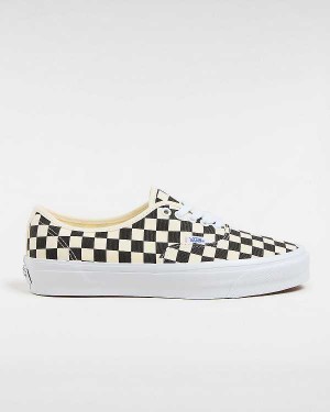 Black / White Men Vans Premium Authentic 44 Sneakers Australia | VN6571402