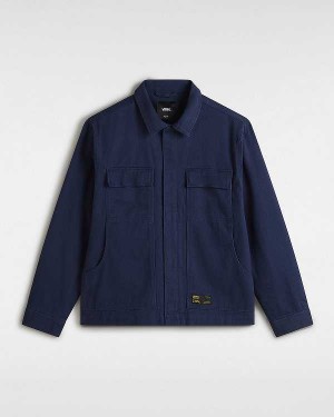 Blue Men Vans Mcavoy Station Jacket Australia | VN4685937