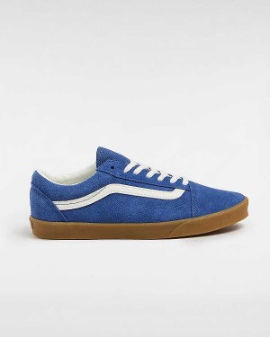 Blue Men Vans Old Skool Lowpro Sneakers Australia | VN6031849