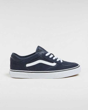 Blue Men Vans Rowley Classic Sneakers Australia | VN4057829