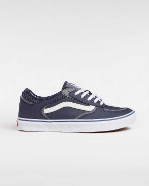 Blue Men Vans Rowley Skate Shoes Australia | VN0618593