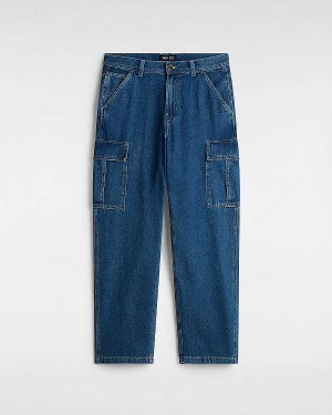 Blue Men Vans Service Cargo Loose Pants Australia | VN3754928