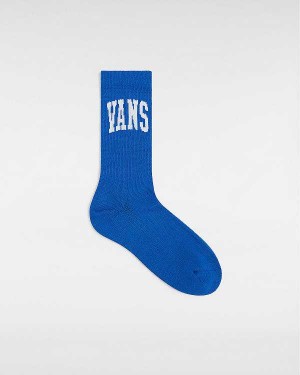 Blue Unisex Vans Arched Crew (1 Pair) Socks Australia | VN3605984