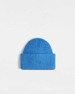 Blue Unisex Vans Densmore Wide Cuff Beanie Australia | VN1964732