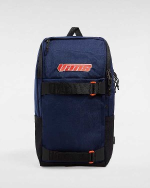 Blue Unisex Vans Obstacle Backpacks Australia | VN2839617