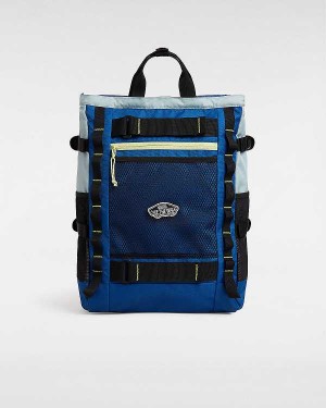 Blue Unisex Vans Sherwin Backpacks Australia | VN7046235