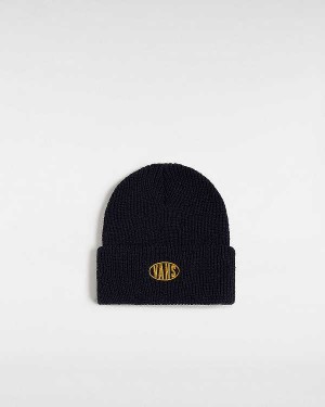 Blue Unisex Vans Spray On Cuff Beanie Australia | VN5430185